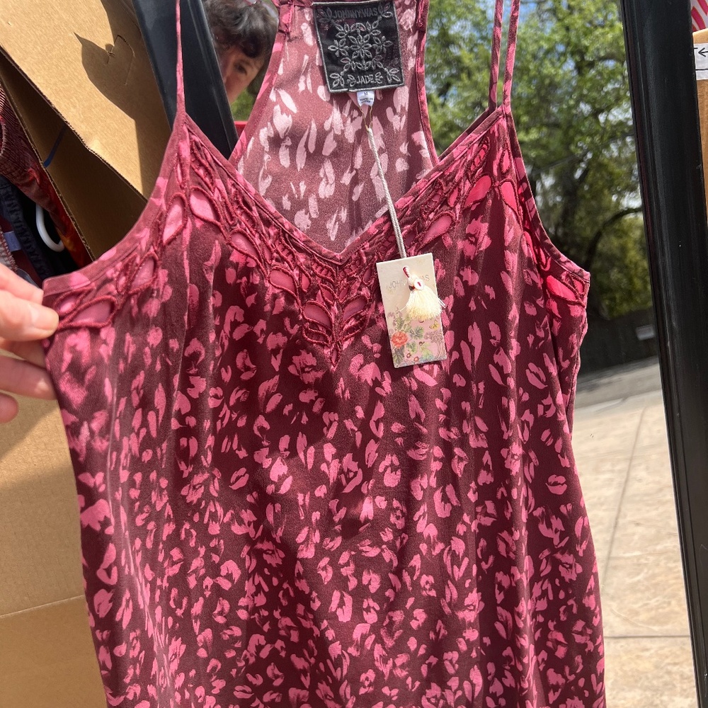 Johnny Was blouse tags on